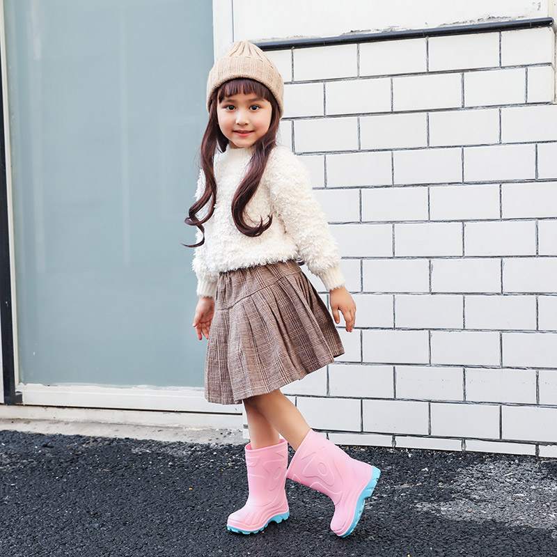 Child Rain Shoes Boy Baby Rain Boots Girl Light Thickened Anti Slip Wear and Rain Shoe Shoe Water Shoe Shoe Shoe Shoe Shoe