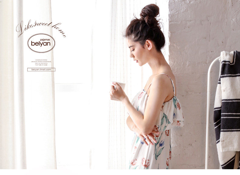 Pyjama pour femme en Coton à sling - Ref 2993208 Image 7