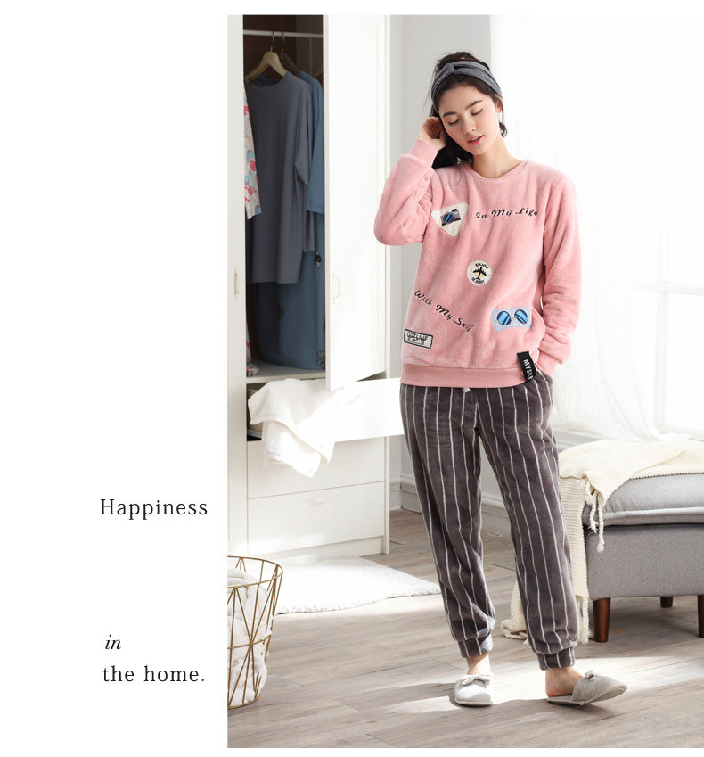 Pyjama mixte en Polyester Polyester  à manches longues - Ref 3005222 Image 13