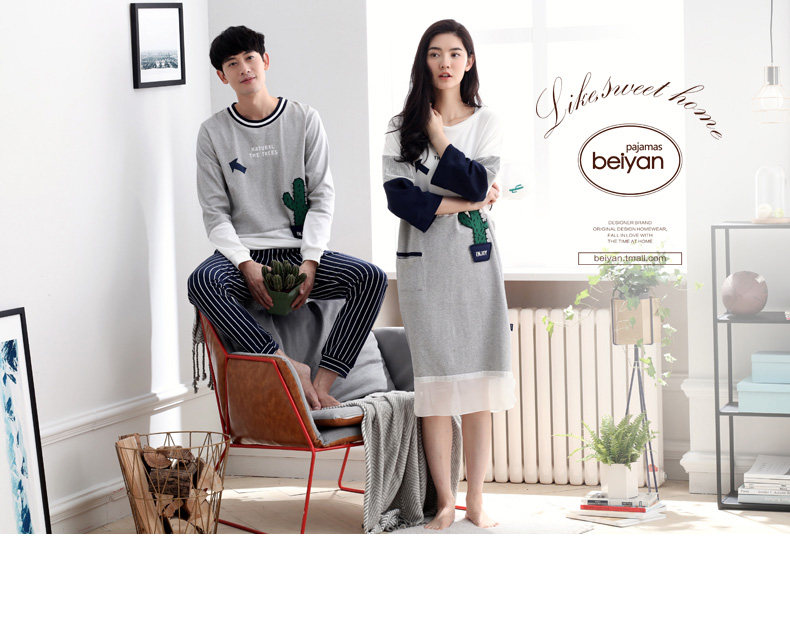 Pyjama mixte en Coton à manches longues - Ref 3005130 Image 6