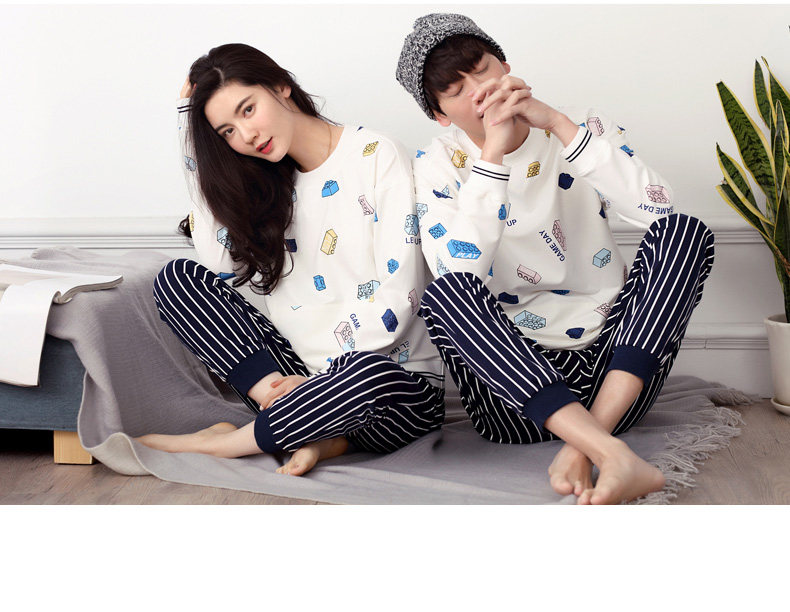 Pyjama mixte en Coton à manches longues - Ref 3005248 Image 9