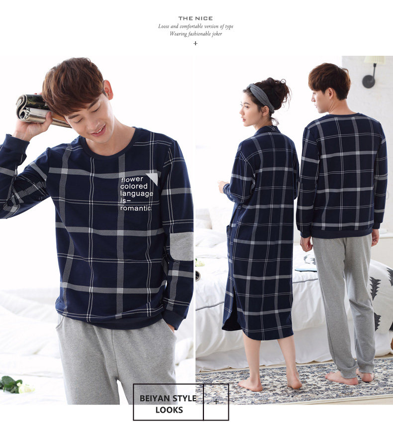 Pyjama mixte en Coton à manches longues - Ref 3005249 Image 18