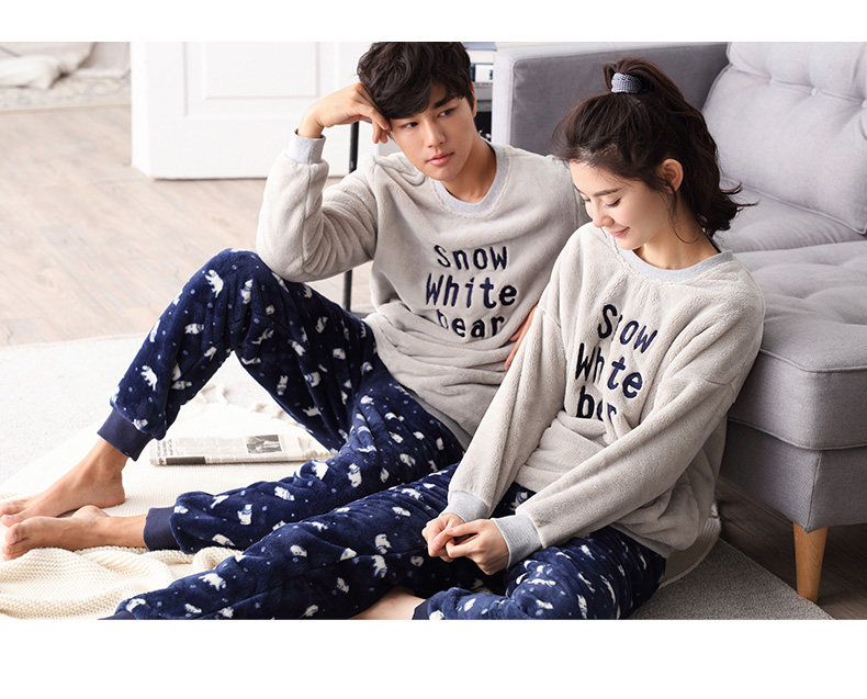 Pyjama mixte en Polyester Polyester  à manches longues - Ref 3005191 Image 12