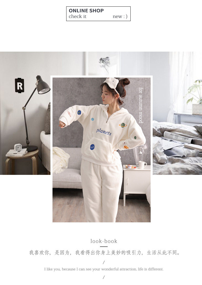 Pyjama mixte en Polyester Polyester  à manches longues - Ref 3005117 Image 8