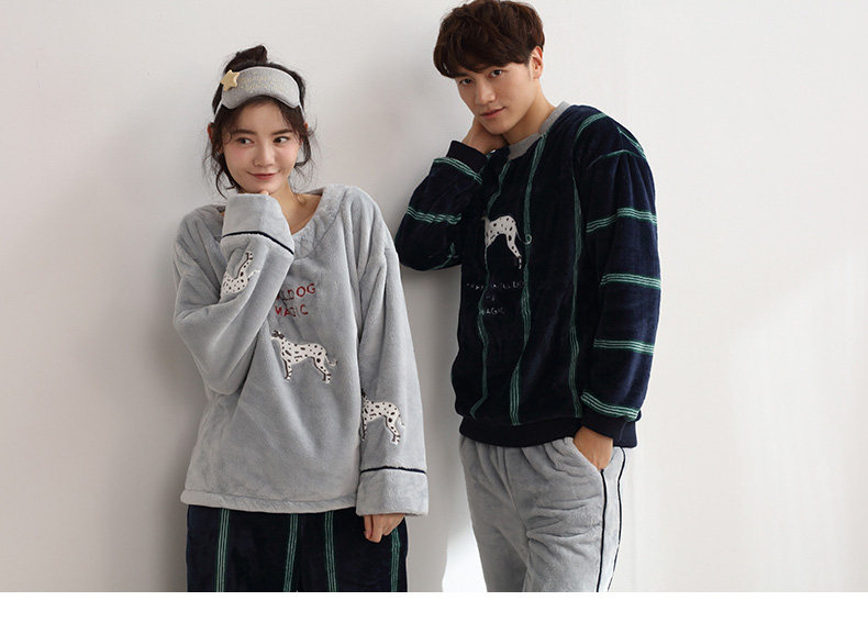 Pyjama mixte en Polyester Polyester  à manches longues - Ref 3005087 Image 7