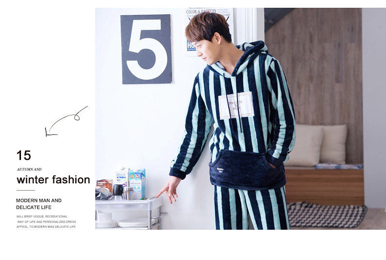 Pyjama mixte en Polyester Polyester  à manches longues - Ref 3005184 Image 11