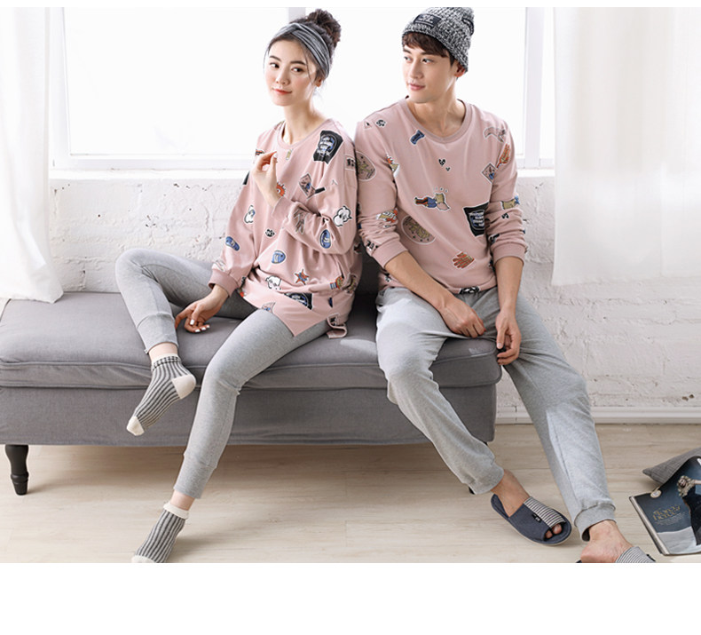 Pyjama mixte en Coton à manches longues - Ref 3005127 Image 9