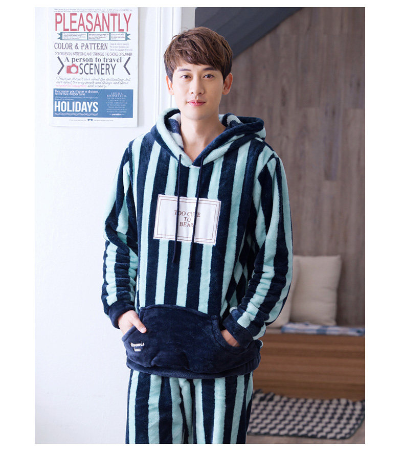 Pyjama mixte en Polyester Polyester  à manches longues - Ref 3005184 Image 14