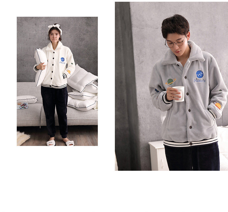 Pyjama mixte en Polyester Polyester  à manches longues - Ref 3005252 Image 11