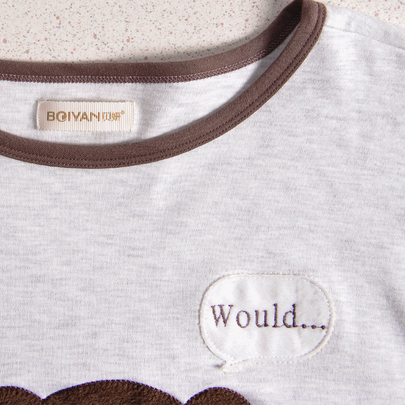 Pyjama mixte en Coton à manches longues - Ref 3005242 Image 3