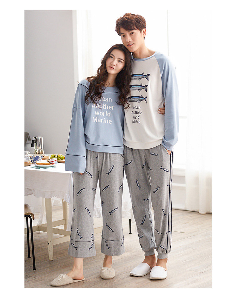 Pyjama mixte en Coton à manches longues - Ref 3005230 Image 12