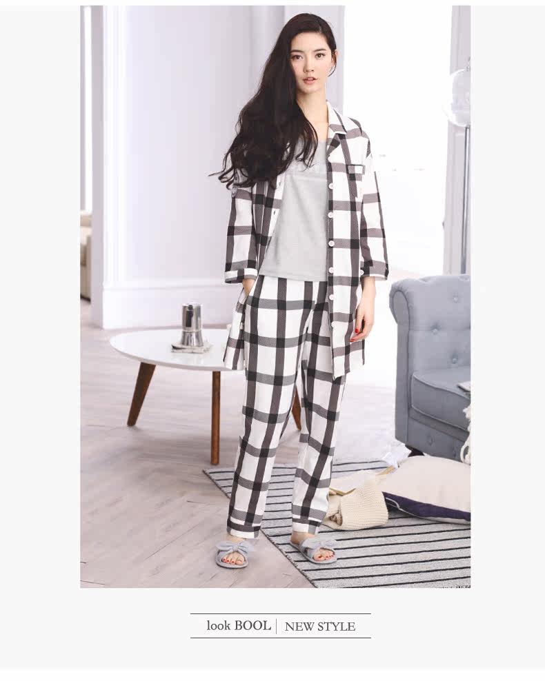 Pyjama mixte en Coton à manches longues - Ref 3005102 Image 7