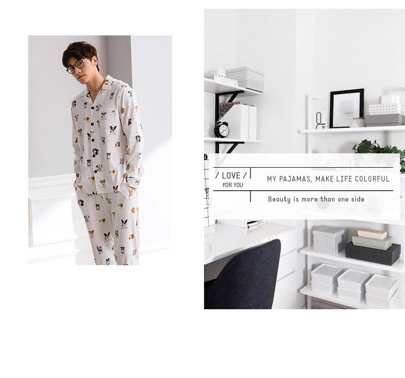 Pyjama mixte en Coton à manches longues - Ref 3005245 Image 10