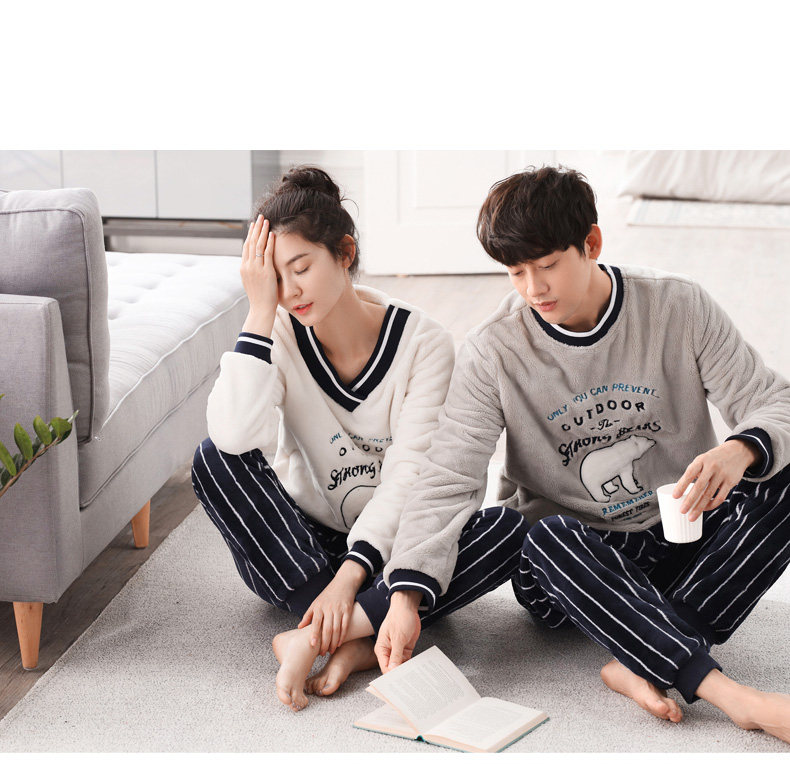 Pyjama mixte en Polyester Polyester  à manches longues - Ref 3005090 Image 15