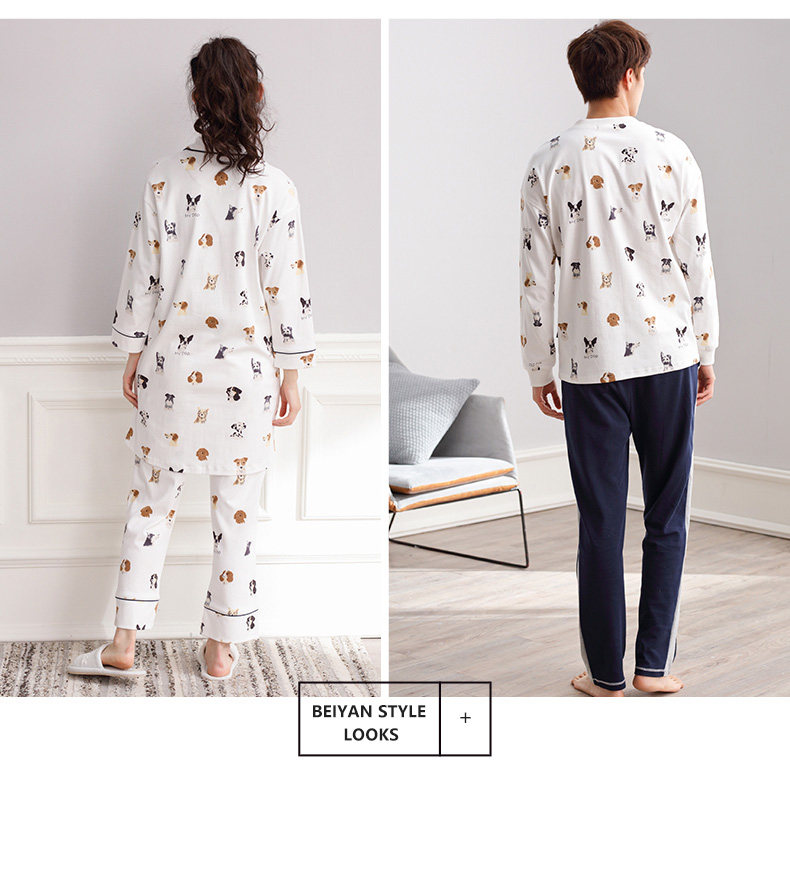 Pyjama mixte en Coton à manches longues - Ref 3005144 Image 19