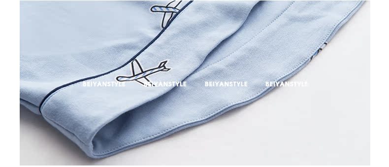 Pyjama mixte en Coton à manche courte - Ref 3005083 Image 25