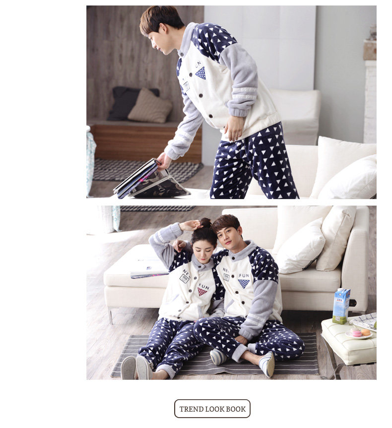 Pyjama mixte en Polyester Polyester  à manches longues - Ref 3005164 Image 12