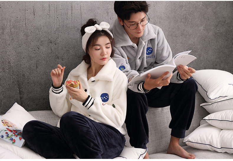 Pyjama mixte en Polyester Polyester  à manches longues - Ref 3005252 Image 9