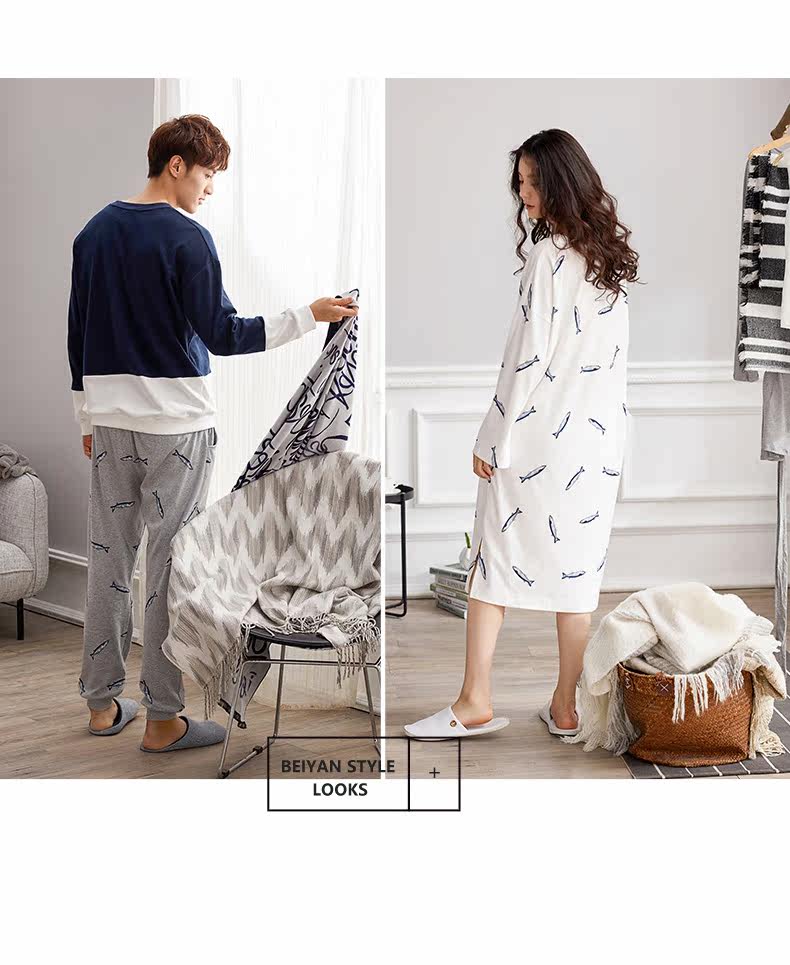 Pyjama mixte en Coton à manches longues - Ref 3005084 Image 21