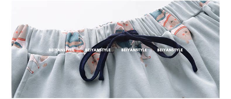 Pyjama mixte en Coton à manche courte - Ref 3005202 Image 27