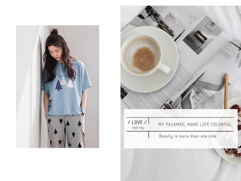 Pyjama mixte en Coton à manche courte - Ref 3005206 Image 16