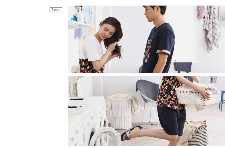 Pyjama mixte en Coton à manche courte - Ref 3005199 Image 13