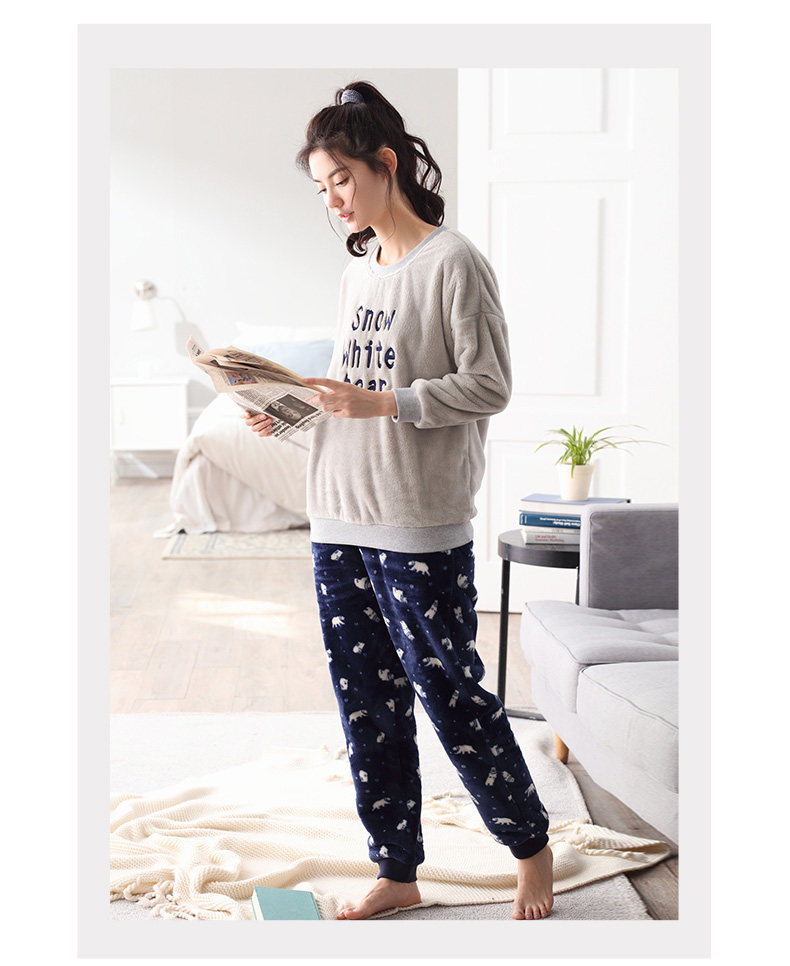 Pyjama mixte en Polyester Polyester  à manches longues - Ref 3005191 Image 7