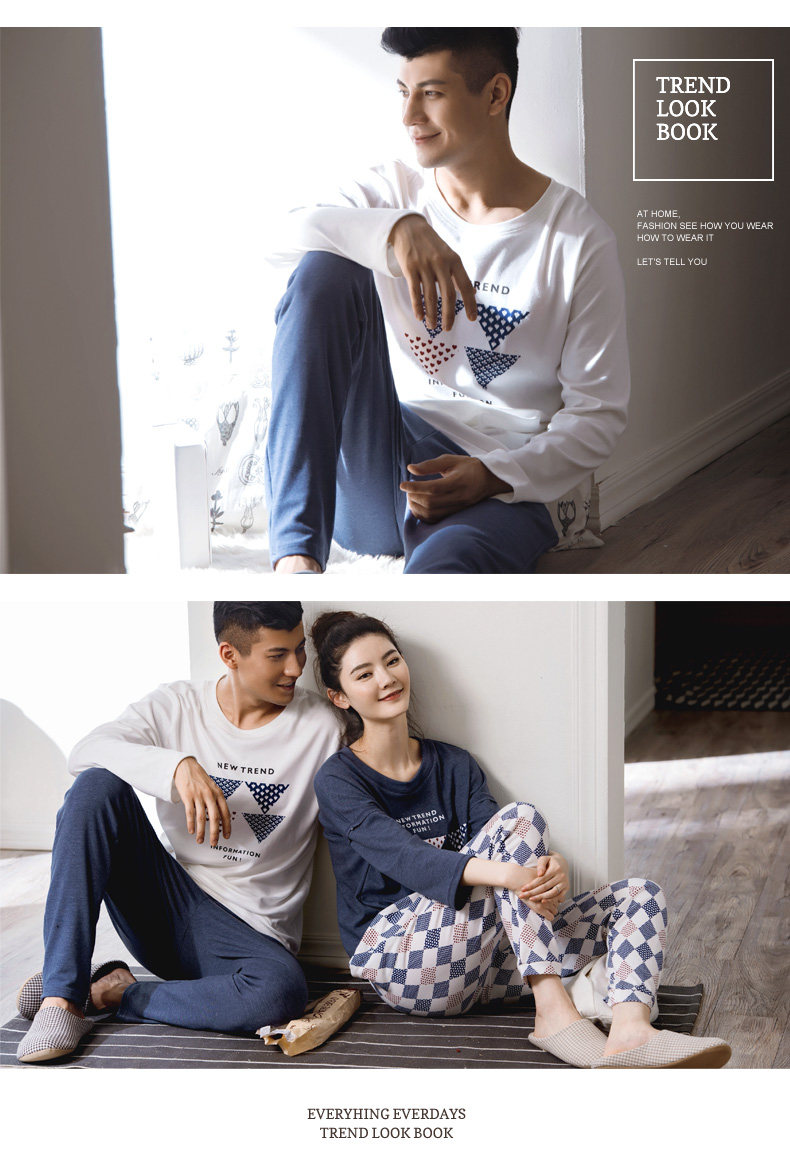 Pyjama mixte en Coton à manches longues - Ref 3005183 Image 11