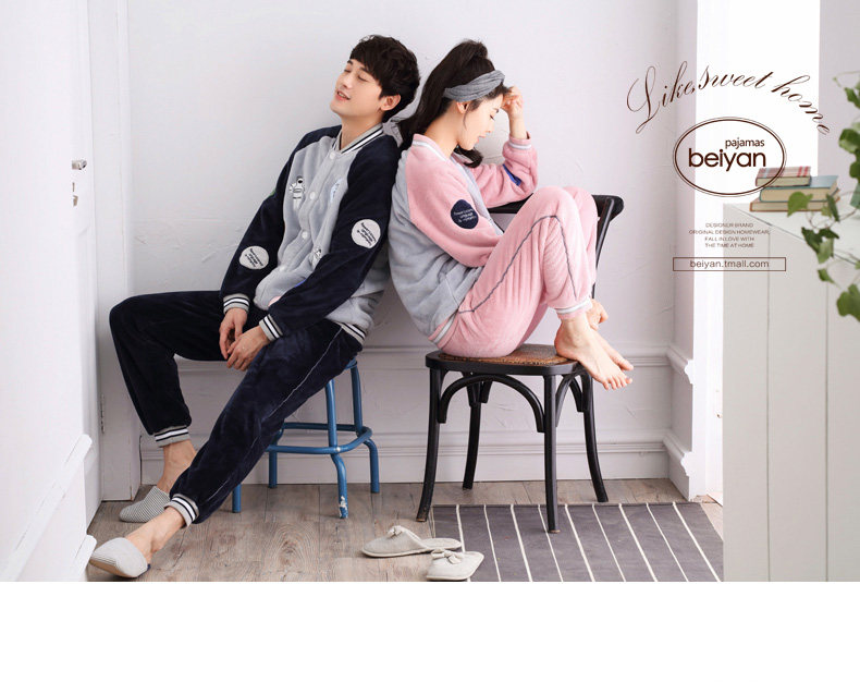 Pyjama mixte en Polyester Polyester  à manches longues - Ref 3005207 Image 6