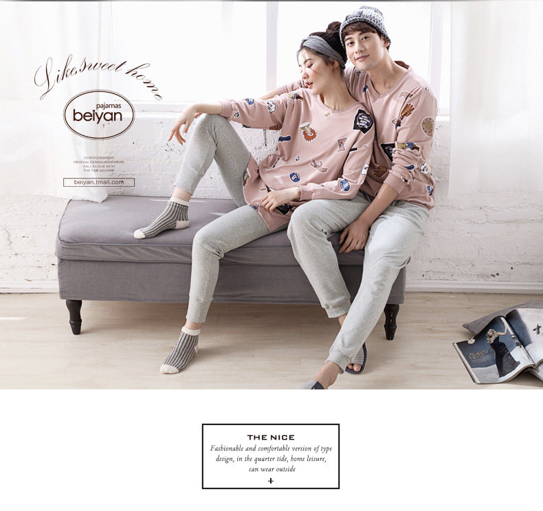 Pyjama mixte en Coton à manches longues - Ref 3005127 Image 6