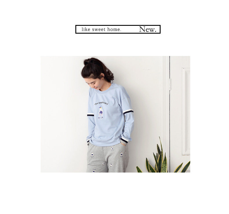 Pyjama mixte en Coton à manches longues - Ref 3005215 Image 8