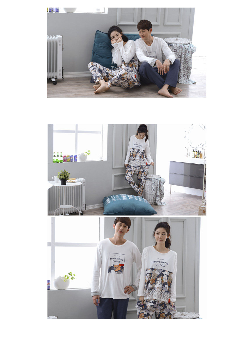 Pyjama mixte en Coton à manches longues - Ref 3005079 Image 12