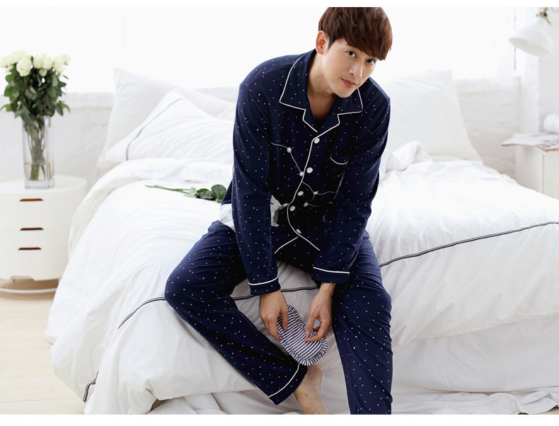 Pyjama mixte en Coton à manches longues - Ref 3005126 Image 36