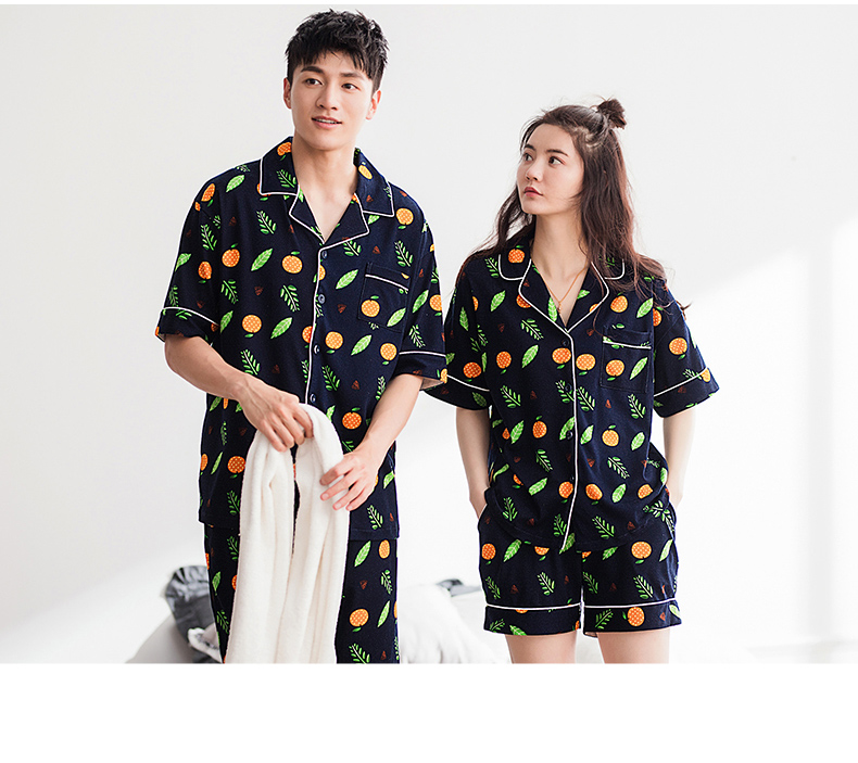 Pyjama mixte en Coton à manche courte - Ref 3005244 Image 15