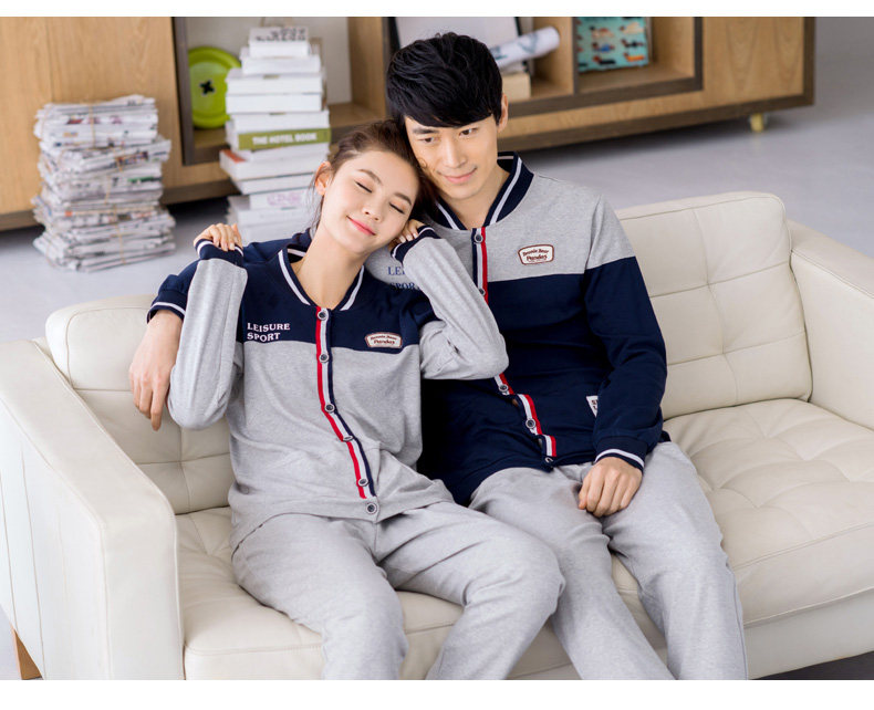 Pyjama mixte en Coton à manches longues - Ref 3005096 Image 7