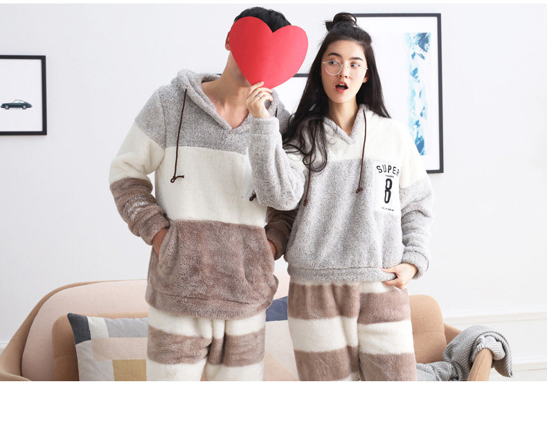 Pyjama mixte en Polyester Polyester  à manches longues - Ref 3005071 Image 8