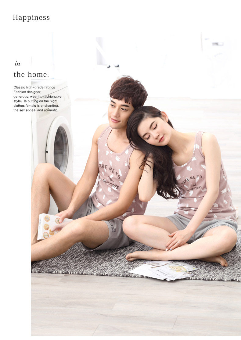 Pyjama mixte en Coton à sans manches - Ref 3005208 Image 15