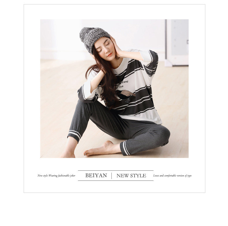 Pyjama mixte en Coton à manches longues - Ref 3005229 Image 14