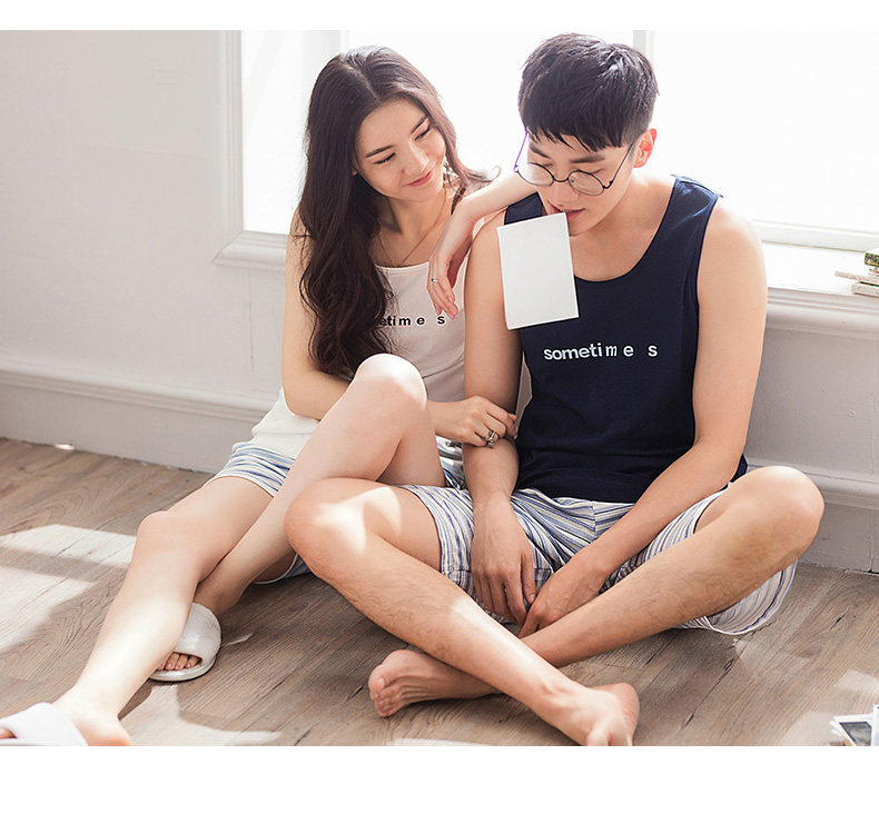 Pyjama mixte en Coton à sans manches - Ref 3005172 Image 17