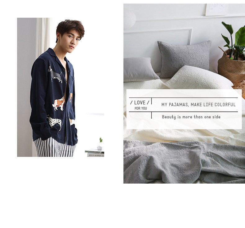 Pyjama mixte en Coton à manches longues - Ref 3004307 Image 41