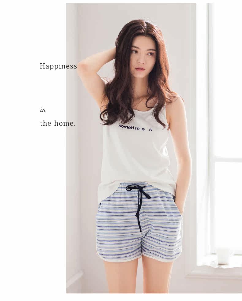 Pyjama mixte en Coton à sans manches - Ref 3005197 Image 18