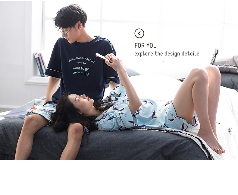 Pyjama mixte en Coton à manche courte - Ref 3005163 Image 36