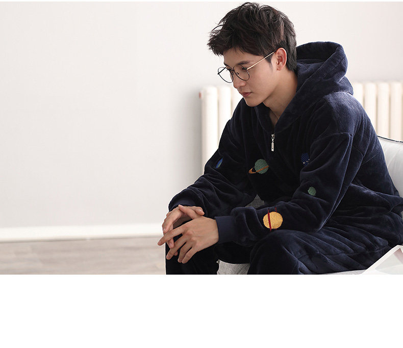 Pyjama mixte en Polyester Polyester  à manches longues - Ref 3005166 Image 11