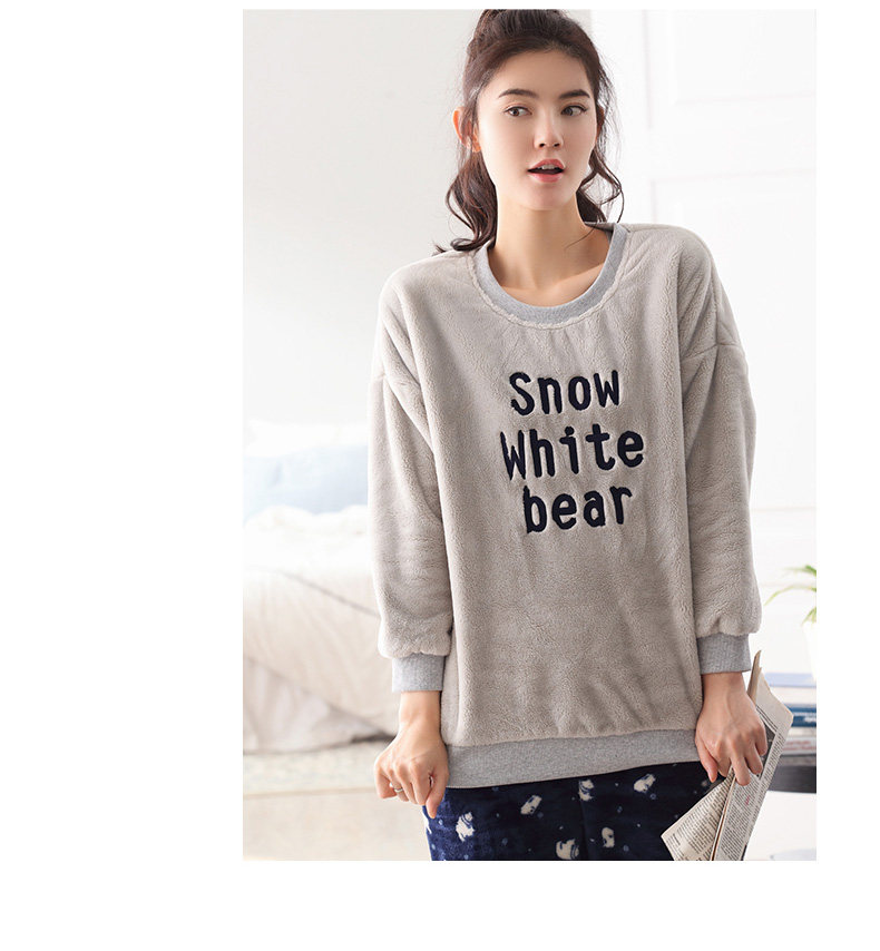 Pyjama mixte en Polyester Polyester  à manches longues - Ref 3005191 Image 11