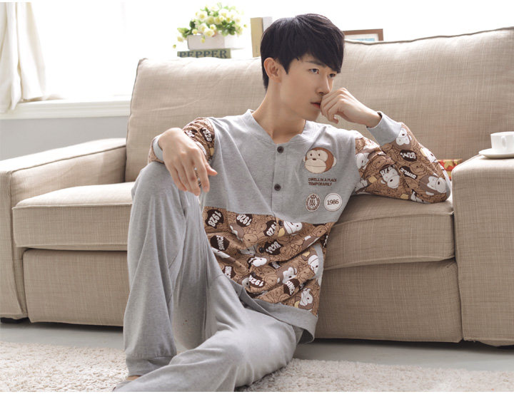 Pyjama mixte en Coton à manches longues - Ref 3005169 Image 10