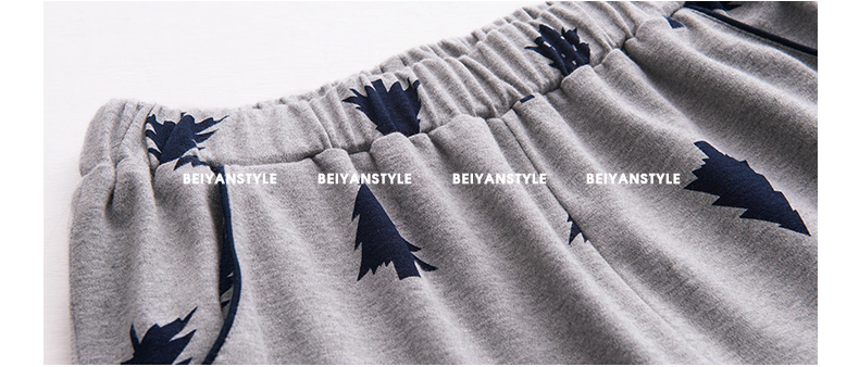 Pyjama mixte en Coton à manche courte - Ref 3005206 Image 27