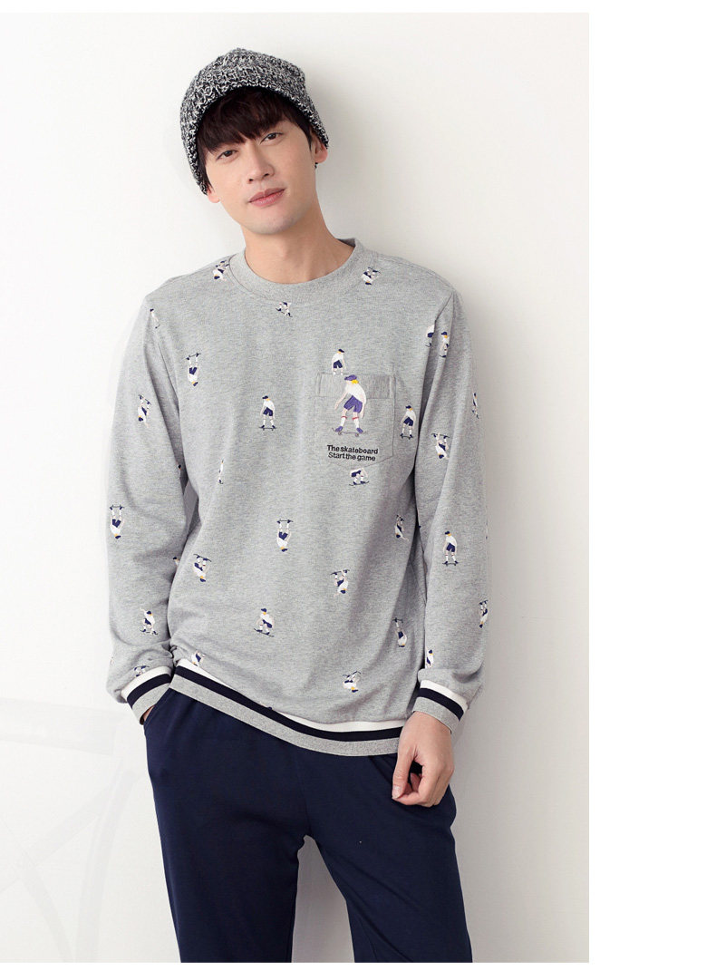 Pyjama mixte en Coton à manches longues - Ref 3005215 Image 17