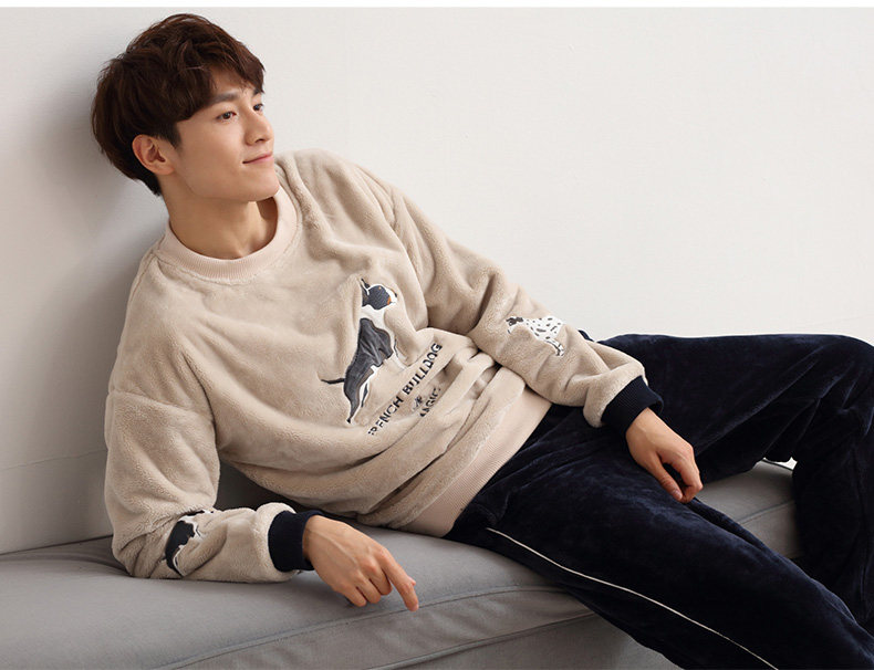 Pyjama mixte en Polyester Polyester  à manches longues - Ref 3005113 Image 9