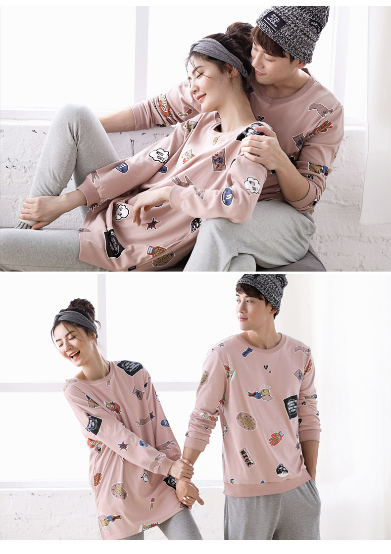 Pyjama mixte en Coton à manches longues - Ref 3005127 Image 7