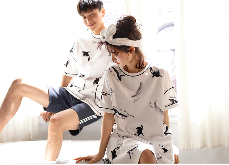 Pyjama mixte en Coton à manche courte - Ref 3005243 Image 10